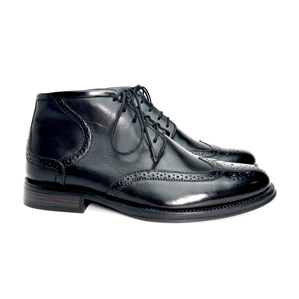 Johnston & Murphy Wingtip Lace-Up Ankle Boots (59-1805) Waterproof Size 8.5